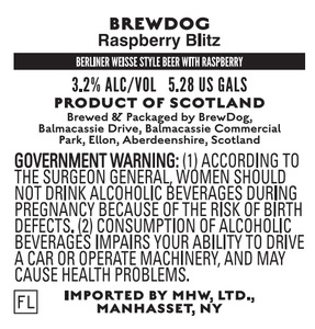 Brewdog Raspberry Blitz