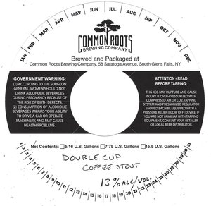 Double Cup Coffee Stout