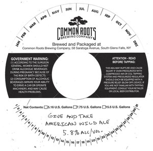 Give And Take American Wild Ale June 2017