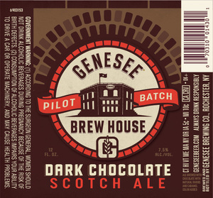 Genesee Brew House Dark Chocolate Scotch Ale