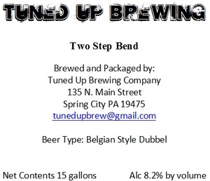 Tuned Up Brewing Two Step Bend