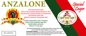 Lancaster Brewing Co. Anzalone Special Lager