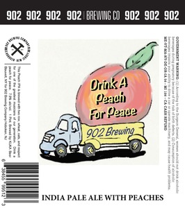902 Brewing Company Drink A Peach For Peace