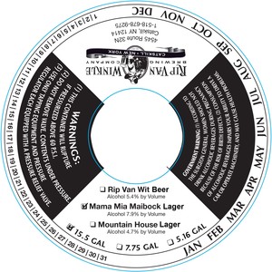 Mama Mia Maibock Lager 