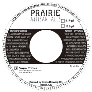 Prairie Artisan Ales Vape Tricks July 2017