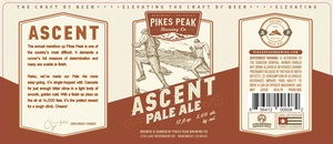 Pikes Peak Brewing Co. Ascent Pale Ale