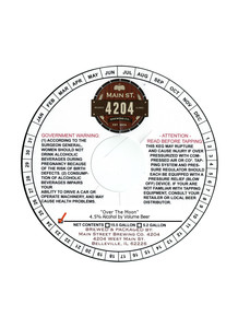Main Street Brewing Co 4204 Over The Moon