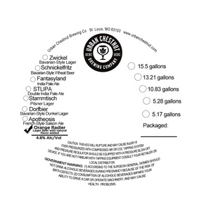 Urban Chestnut Brewing Co. Orange Radler Orange Radler