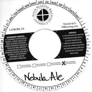 Four Seasons Brewing Company Nebula Ale