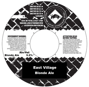 Dead Armadillo Craft Brewing East Village Blonde June 2017