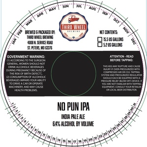 Third Wheel Brewing No Pun IPA
