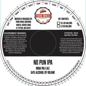 Third Wheel Brewing No Pun IPA