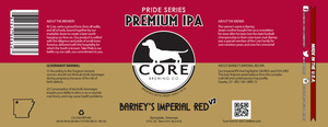 Core Brewing Company Barney's Imperial Red