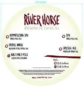 River Horse Roly Poly Pils