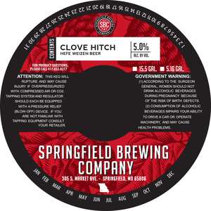 Springfield Brewing Company Clove Hitch Hefe Weizen