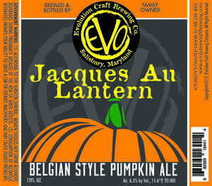 Evolution Craft Brewing Co. Jacques Au Lantern