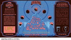 Mammoth Brewing Company Alpen Glowconut June 2017