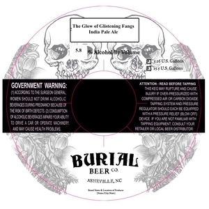 Burial Beer Co The Glow Of Glistening Fangs June 2017