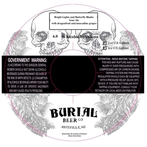 Burial Beer Co. Bright Lights And Butterfly Blades
