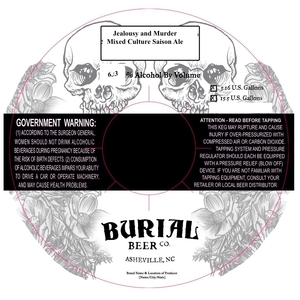 Burial Beer Co. Jealousy And Murder