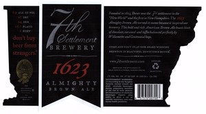 1623 Almighty Brown Ale July 2017