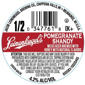 Leinenkugel's Pomegranate Shandy