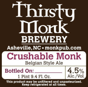 Thirsty Monk Crushable Monk