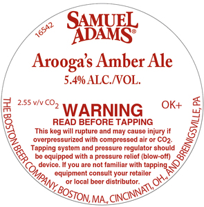 Samuel Adams Arooga's Amber Ale