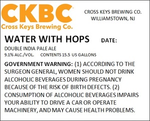 Water With Hops June 2017
