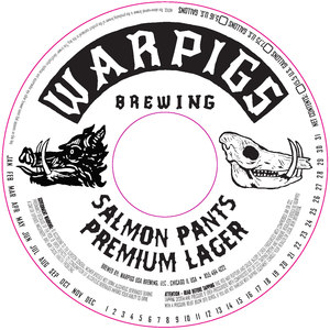 Warpigs Brewing Salmon Pants Premium Lager