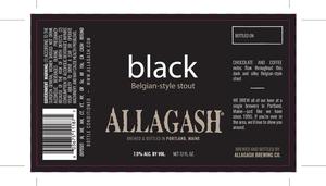 Allagash Brewing Company Black June 2017