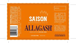 Allagash Brewing Company Saison June 2017
