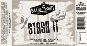 Blue Point Brewing Company Stash It Pre-prohibition Lager