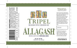 Allagash Brewing Company Tripel June 2017