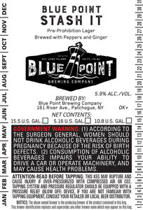 Blue Point Brewing Company Stash It Pre-prohibition Lager