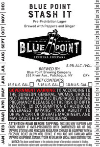 Blue Point Brewing Company Stash It Pre-prohibition Lager June 2017