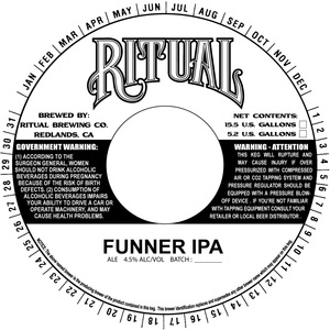 Ritual Brewing Co. Funner IPA