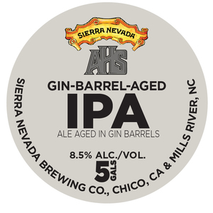 Sierra Nevada Gin-barrel-aged IPA June 2017