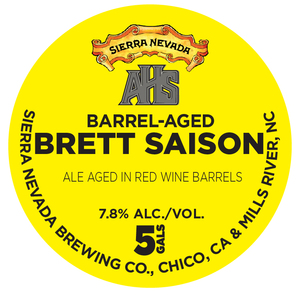 Sierra Nevada Barrel-aged Brett Saison June 2017