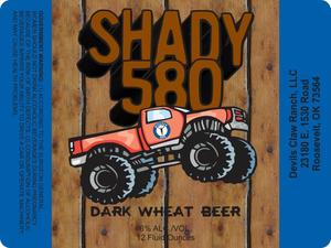 Shady 580 Dark Wheat Beer