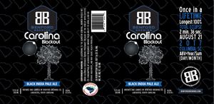 Carolina Blackout Black India Pale Ale June 2017