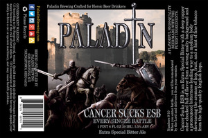 Paladin Brewing Cancer Sucks Esb June 2017
