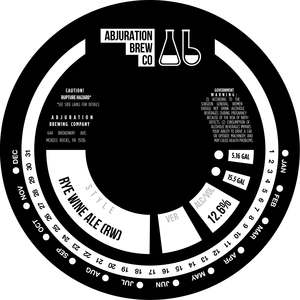 Rye Wine Ale (rw) June 2017