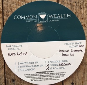 Commonwealth Brewing Co Marvolo