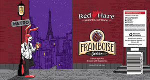 Red Hare Framboise Saison June 2017