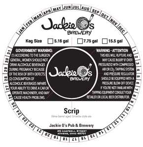 Jackie O's Scrip