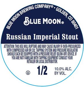 Blue Moon Russian Imperial Stout June 2017