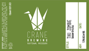 Crane Brewing Tiki Zombie June 2017