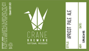 Crane Brewing Apricot Pale Ale June 2017