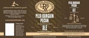 Legal Remedy Brewing Plea Bargain Pecan Brown Ale
